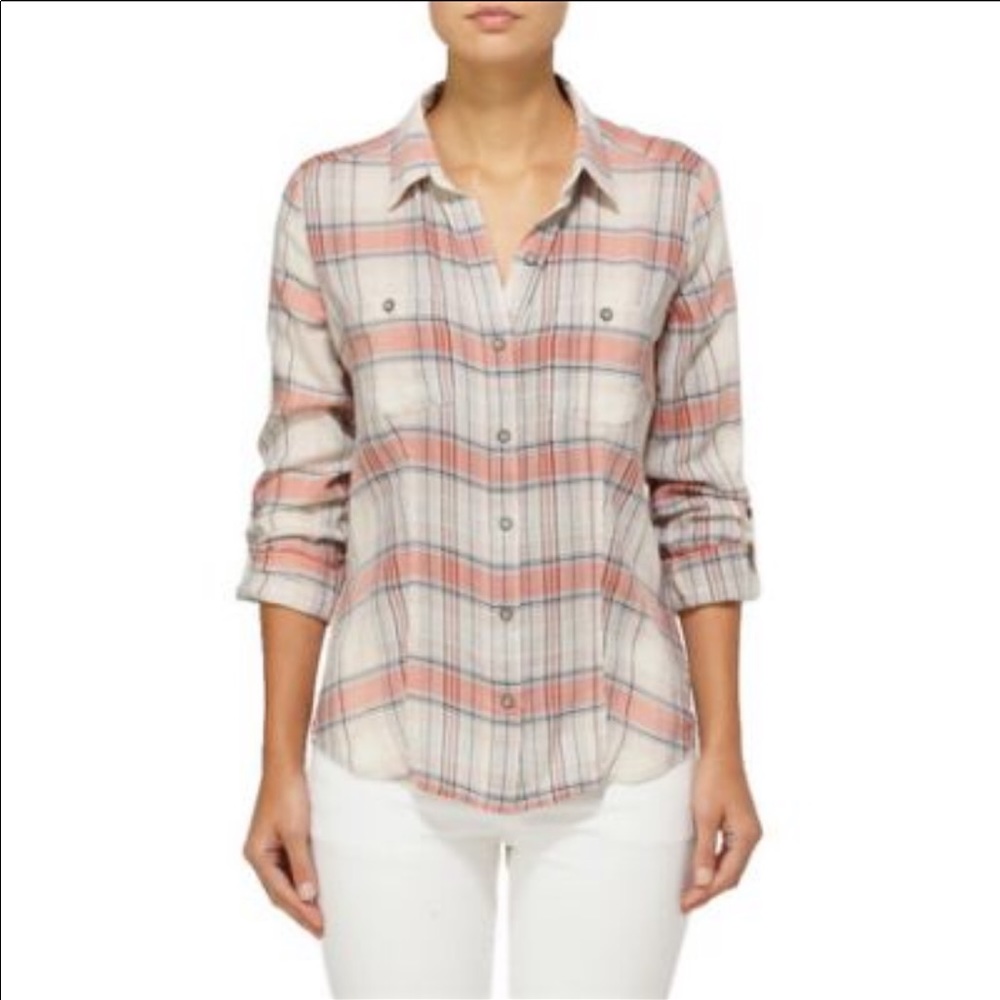 Quiksilver Women’s Light Weight Flannel Blouse
